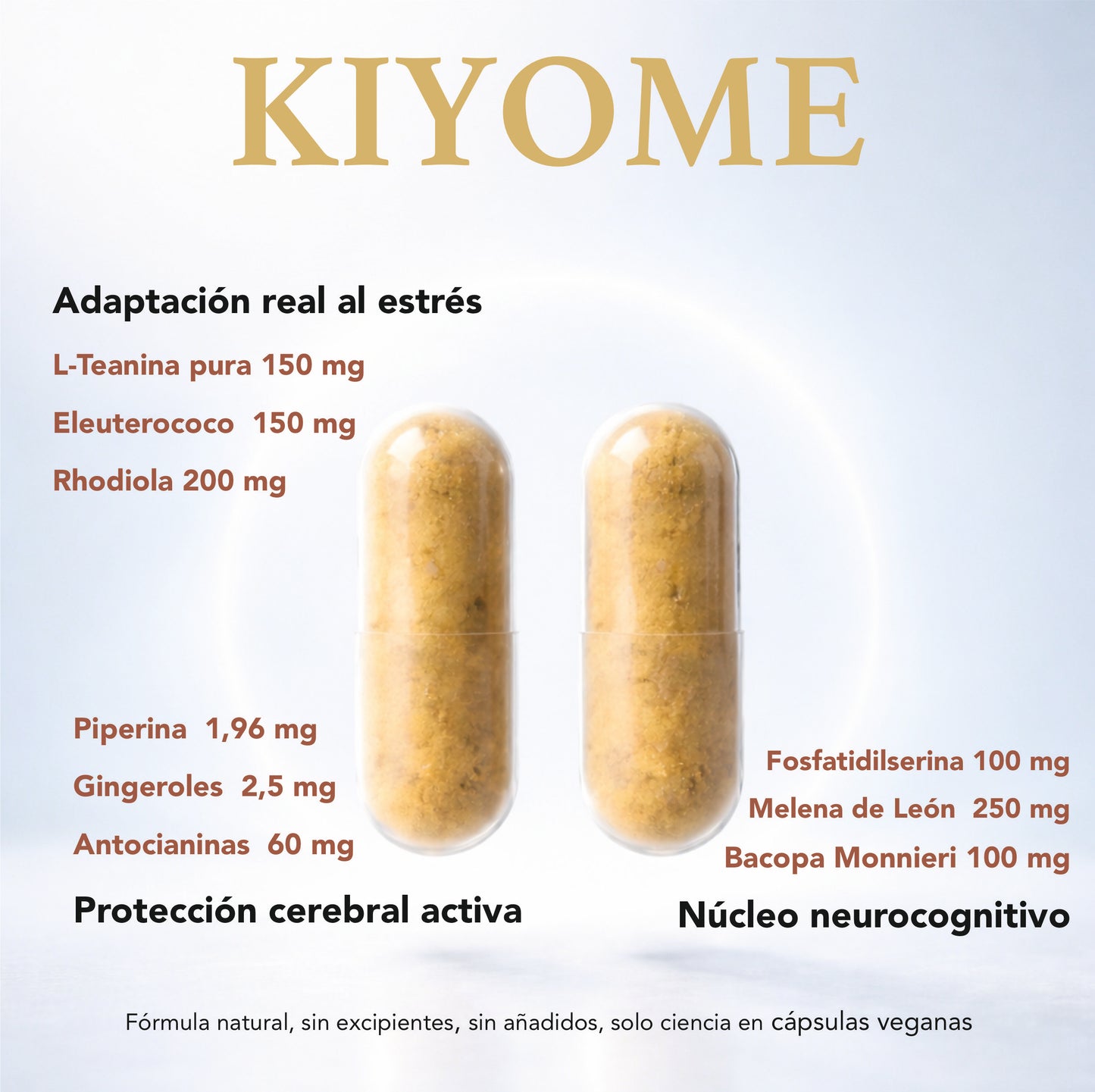 Noo·Tao Kiyome · Foco, Claridad mental, equilibrio y calma.